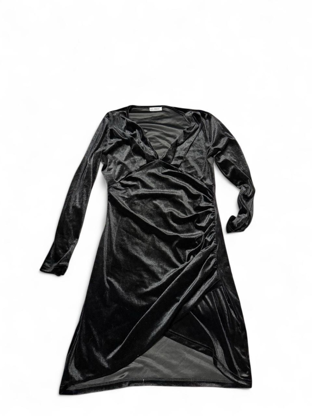 Women’s Black Velour Goth Dress